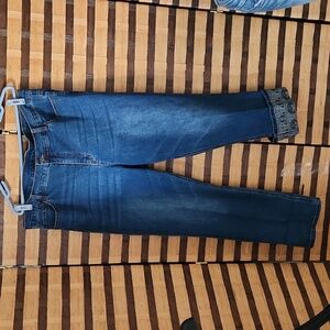 John Mark jeans convert to capri cuff